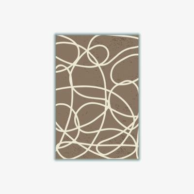 Wolf & Badger Brown Minimal Line Series 3 Medium Stanley Print House
