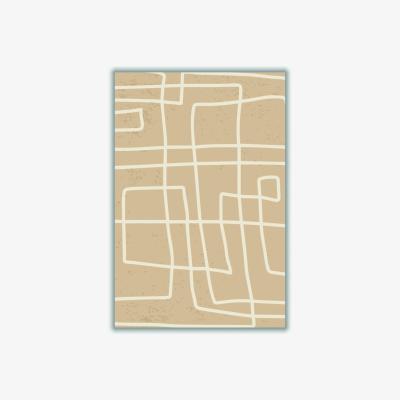 Wolf & Badger Neutrals Lines Lines Lines #3 A1 594 X 841Mm Stanley Print House
