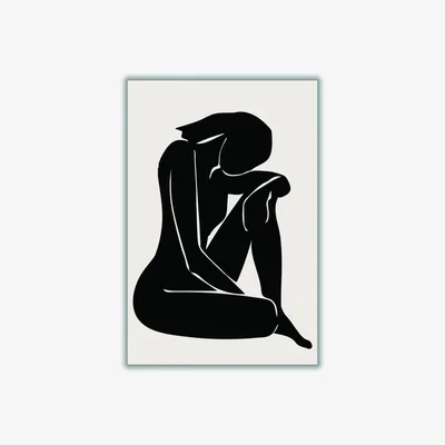 Wolf & Badger Black Henri Matisse Woman #5 Small Stanley Print House