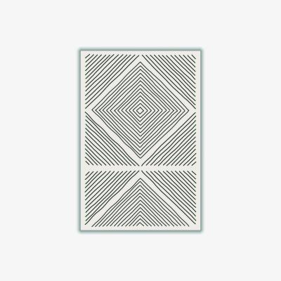 Wolf & Badger Grey Minimalism Expression 1 A1 594 X 841Mm Stanley Print House