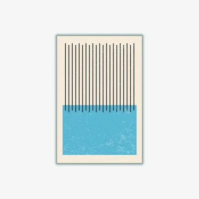 Wolf & Badger Blue Color Vibe Series I Extra Small Stanley Print House