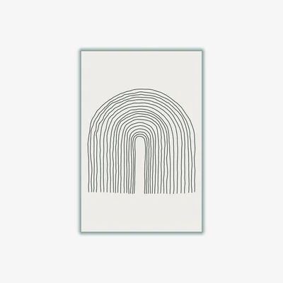 Wolf & Badger Grey Minimalism Set 3 Large Stanley Print House