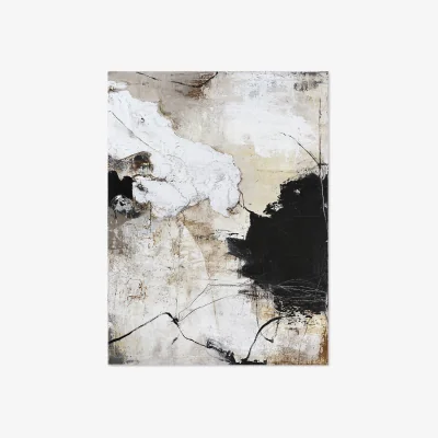 Westwing Hand-Embellished Canvas Print Reform 1