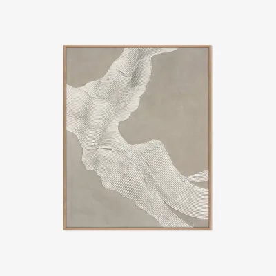 Westwing Hand-Painted Framed Canvas Art. Shape 3