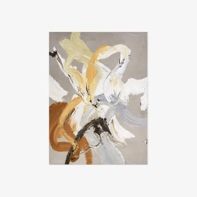 Westwing Hand-painted Canvas Painting Go Ahead