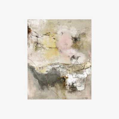 Westwing Hand-painted Canvas Print Artcast