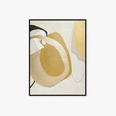 Westwing Hand-Painted Canvas Painting Stardust