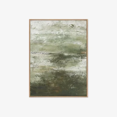Westwing Hand-Painted Framed Canvas Art For Life