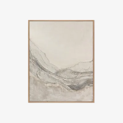 Westwing Hand-Painted Framed Canvas Art Horizon