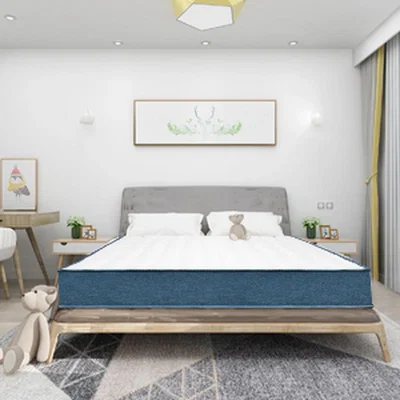 The Range High Density Foam Memory Foam Pocket Spring Mattress - Blue / Kingsize