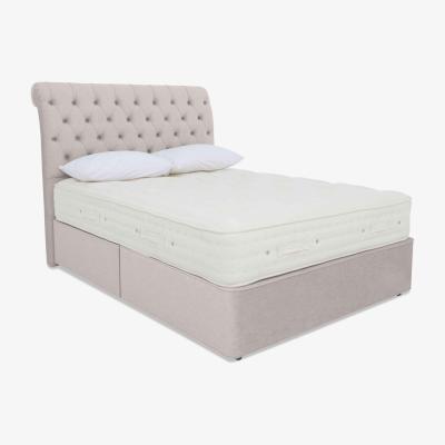 Furniture Village Hypnos - Luxury Firm 3 Divan Set - Super King - Misty Moonstone