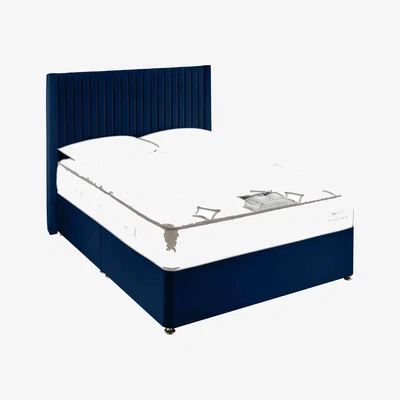 Furniture Village Silentnight - Revitalise Restore 1600 Divan Set with 2 Drawers - Super King