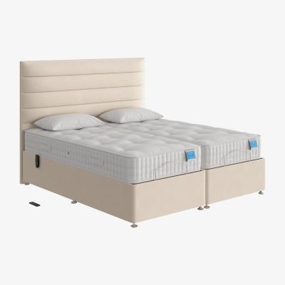 Furniture Village Sleep Story - Natural Comfort Adjustable Divan Bed - Super King - White