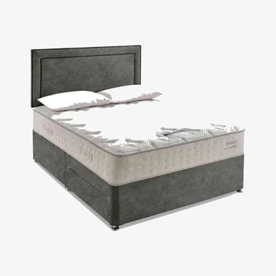 Furniture Village Silentnight - Revitalise Ortho 1400 Divan Set with 4 Drawers - Super King