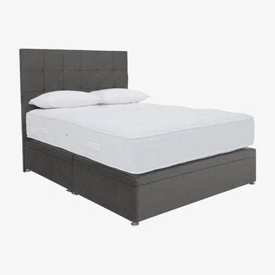 Furniture Village Highgrove - Luxury 2000 Side Ottoman Divan Set - Super King