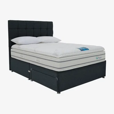 Furniture Village Sleepeezee - Geltouch 4000 Divan Set - Super King