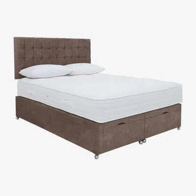 Furniture Village Sleep Story - Ergo 1000 End Ottoman Divan Set - Super King
