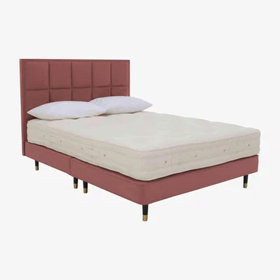 Furniture Village Hypnos - Bespoke Brilliance Shallow Divan Set - Super King - Red