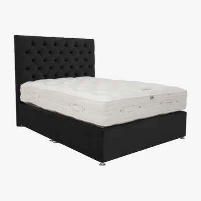 Furniture Village Millbrook - Hampshire 8000 Divan Set - Super King - Black