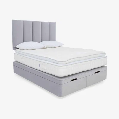 Furniture Village Harrison Spinks - Yorkshire 5K Pillow Top End Ottoman Divan Set - Super King - Seven Lilac