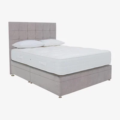 Furniture Village Sleep Story - Firm Sleep 1500 Side Ottoman Divan Set - Super King