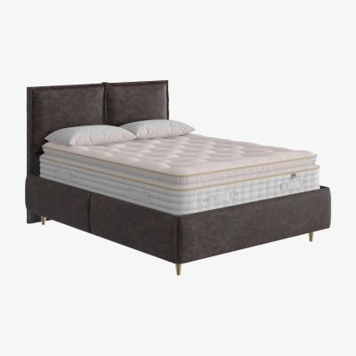 Furniture Village The Handmade Bed Company - Boutique 3000 Pillow Top Premium Divan Set with 4 Drawers - Super King - Rhodeo Charcoal