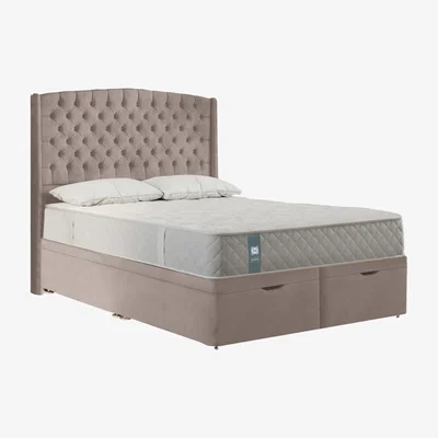 Furniture Village Sealy - Waltham Ottoman Divan Set - Super King