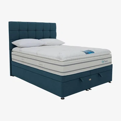 Furniture Village Sleepeezee - GelTouch 4000 End-lift Ottoman Divan Set - Super King