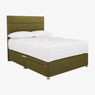 Furniture Village Sleep Story - Pocket Ortho 1000 Divan Set - Super King - Green