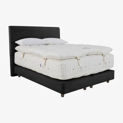 Furniture Village Harrison Spinks - Stately Harewood Divan Set with Mattress Topper - Super King