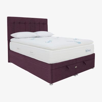 Furniture Village Sleepeezee - Geltouch Advanced 7500 End-Lift Ottoman Divan Set - Super King
