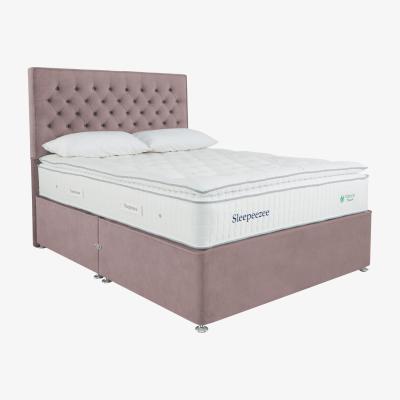 Furniture Village Sleepeezee - Natural Touch 3000 Pillowtop Divan Set - Super King - Pink