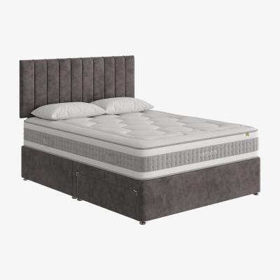 Furniture Village Mammoth - Prestige Pocket 2000 Divan Set - King Size - Grey