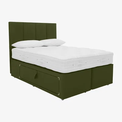 Furniture Village Hypnos - Bespoke Opulent Easy Store Divan Set - Super King