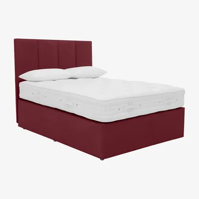 Furniture Village Hypnos - Bespoke Opulent Divan Set - Super King - Red