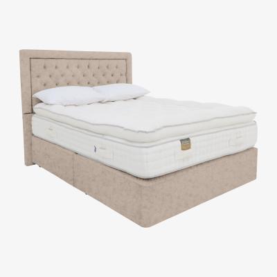 Furniture Village Harrison Spinks - Yorkshire 20,000 Pillow Top Divan Set - Super King - Beige