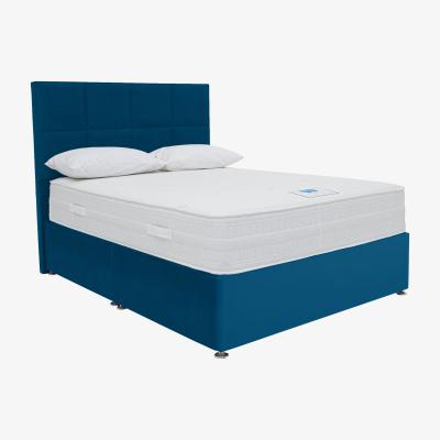 Furniture Village Sleep Story - Hybrid 3000 Divan Set - Super King - Blue