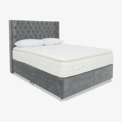 Furniture Village Highgrove - Sanctum Nature 2000 Pillowtop Divan Set with Continental Drawers - Super King - Duck Egg