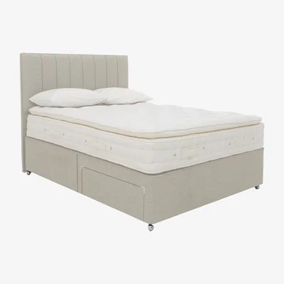 Furniture Village Hypnos - Bespoke Finesse Platform Top Divan Set - Super King