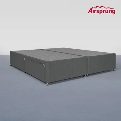 Furniture123 Airsprung Kelston Super King 2 Drawer Divan - Charcoal