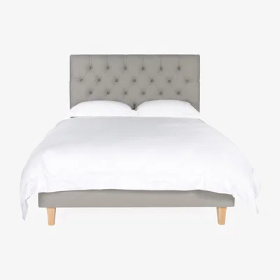 Heal's Heal's Shallow Divan Super King Dolly Wolf Light Solid Wood Feet - Heal's UK Bedroom Furniture