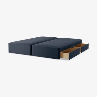 John Lewis John Lewis Pocket Sprung 4 Drawer Zip Link Divan Base, Super King Size