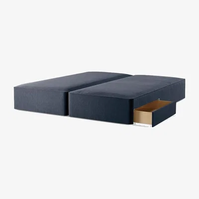 John Lewis John Lewis Pocket Sprung 2 Drawer Zip Link Divan Base, Super King Size