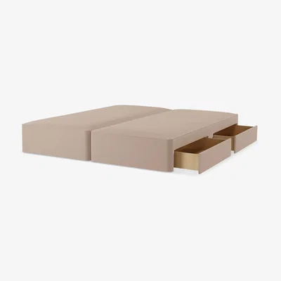John Lewis John Lewis Pocket Sprung 4 Drawer Zip Link Divan Base, Super King Size