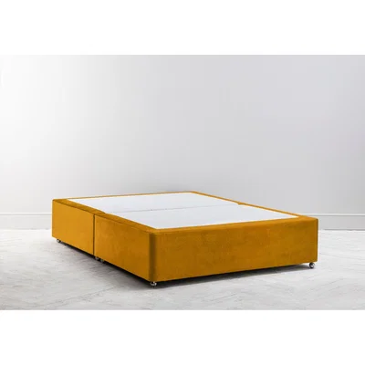 Perch and Parrow Buxton 6' Super-King Size Bed Base in Medallion Gold