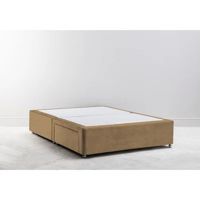Perch and Parrow Cook 6' Super-King Size Divan in Ginger Tea