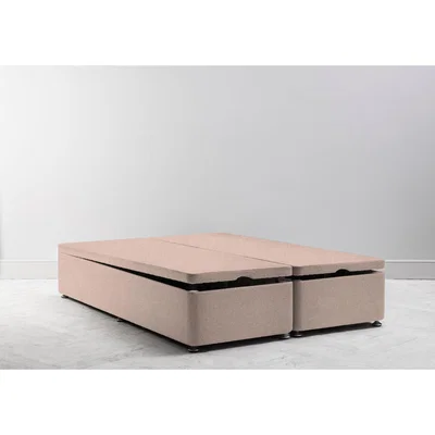 Perch and Parrow Desmond 6' Super King Size Storage Divan in Rose Petal