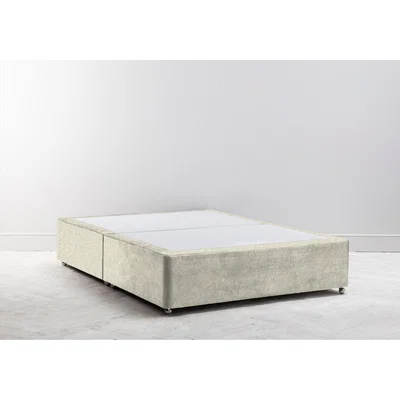 Perch and Parrow Buxton 6' Super-King Size Bed Base in Abalone Beige