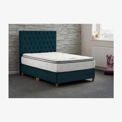 The Range Jonas & James Chatsworth Non Storage Divan Set - Ocean / Super King