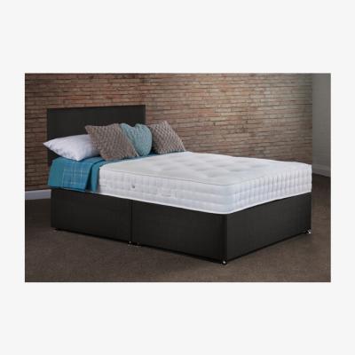 The Range Lynton Non Storage Divan Bed Set - Black / Super King